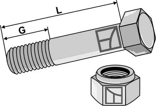 Bolt for star-scraper