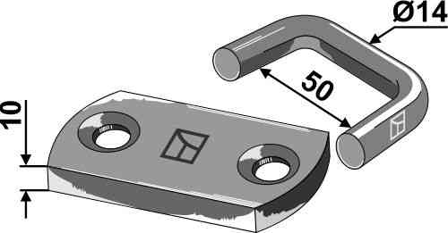 Kettingverbinding Ø14