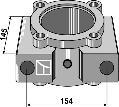 Bearings housing