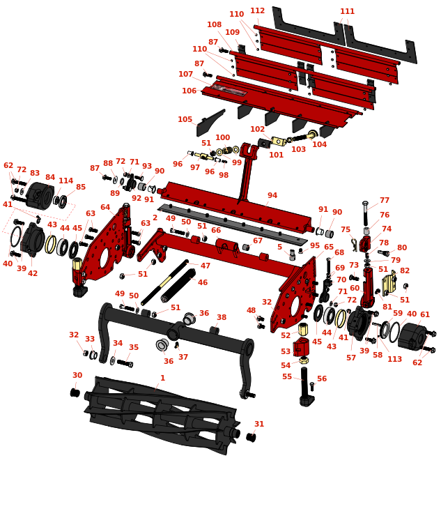 Toro Reelmaster 6700D Reel & Bedknife