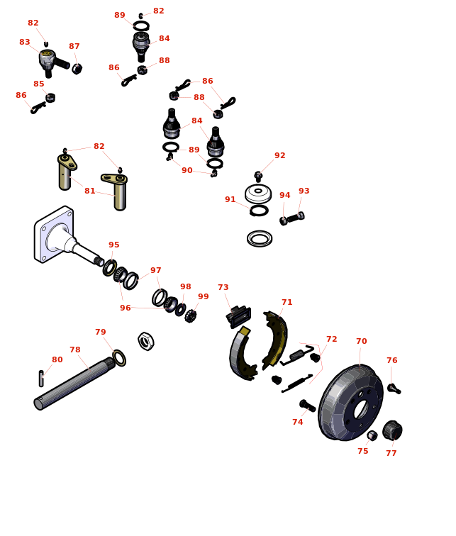 Toro Groundsmaster 360 Wheel & Brake