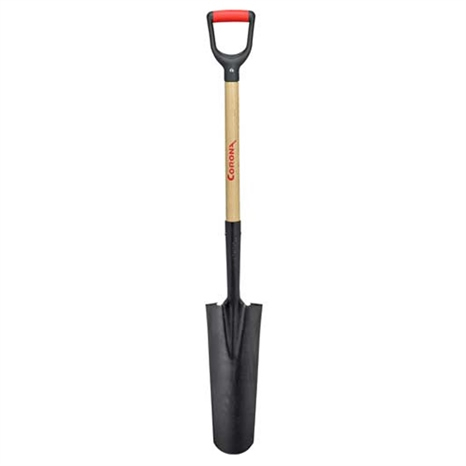 Corona drain spade - 30in ash handle - d-grip