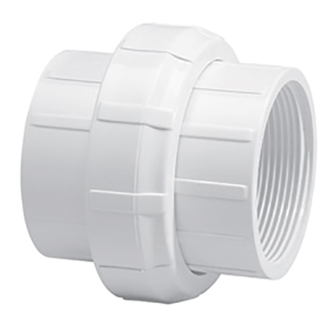 3/4 sch40 pvc union - o-ring type (fpt)