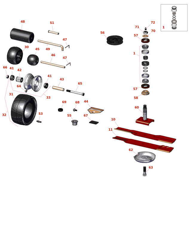 Toro Groundsmaster 120 52in Deck - Model 30753