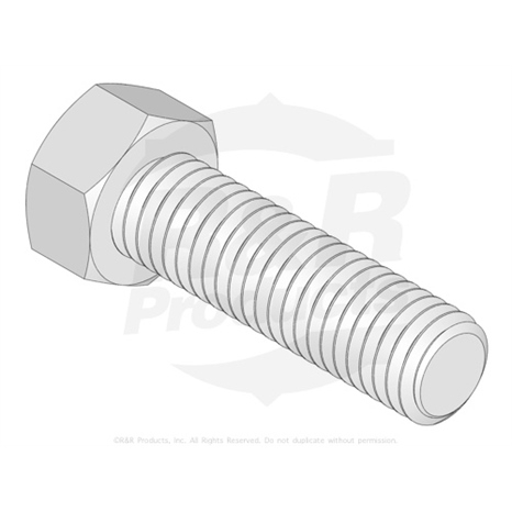 Bolt - hex hd 1/2-13 x 1-3/4 gr5