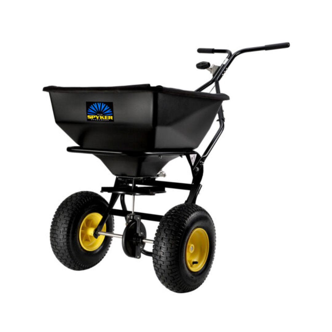 Spyker Ergo-Pro SPY80-1P: Broadcast Spreader for Seed, Fertilizer, Ice Melt & More