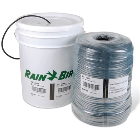 Rain bird xq polyethylene distribution tubing - 1/4" x 1000' bucket