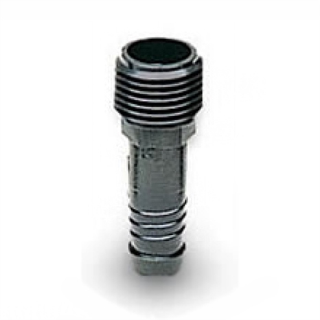 Rain bird spiral barb adapter - 1/2" male npt x 1/2" barb