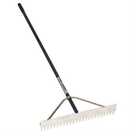 Dual purpose rake 24in