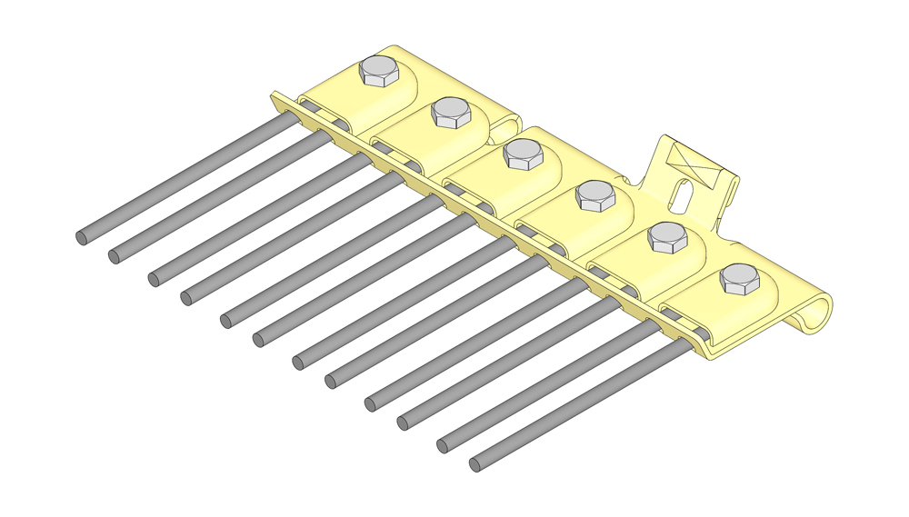 End plate assy - lh