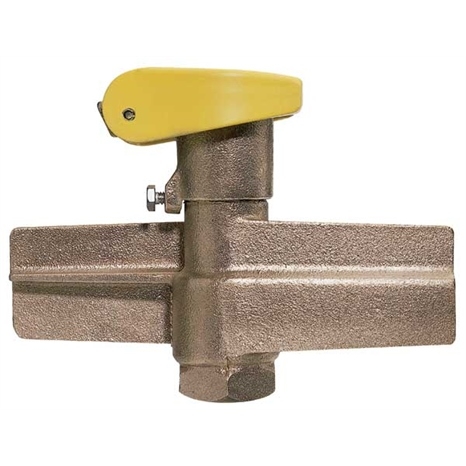 Quick coupling valve - 1 yellow top