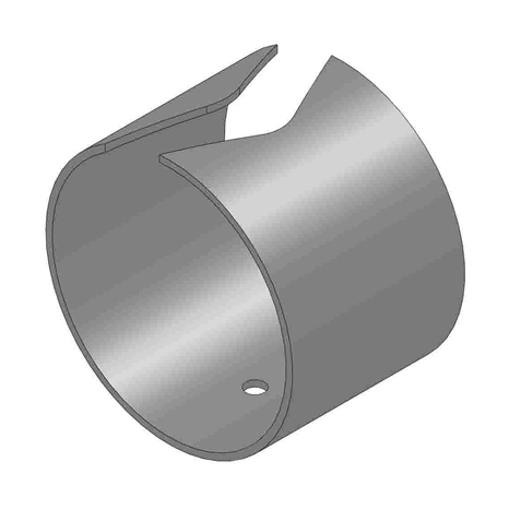 Sleeve - steel drum roller