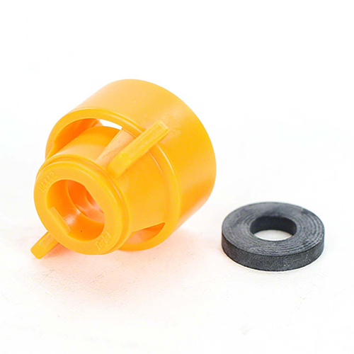 Teejet cap and gasket - 114443-8-celr - orange