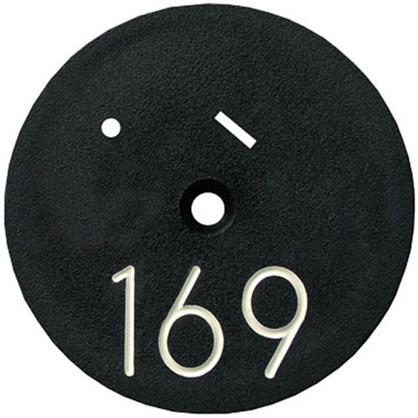 Sprinkler cap yardage marker - 1 number