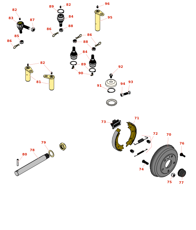 Toro Groundsmaster 360 Wheel & Brake