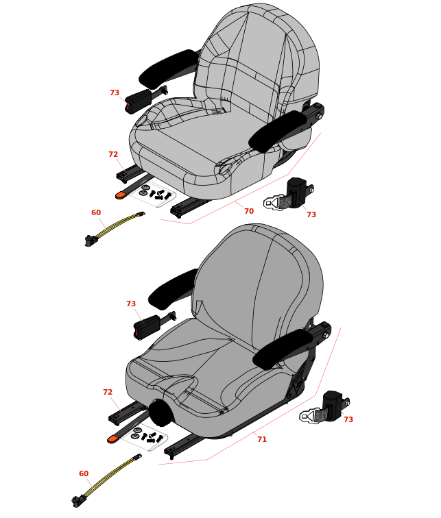 Toro Z Master Professional 6000 Seat