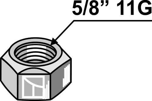 Borgmoer 5/8'' 11G