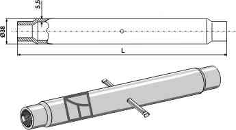 Tube M 24 x 2,5