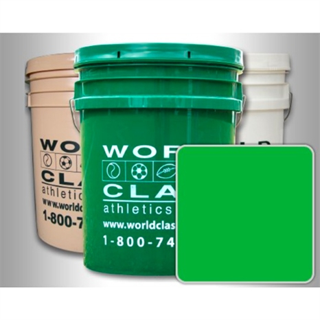 World class removable artificial turf paint - green - 5 gal.