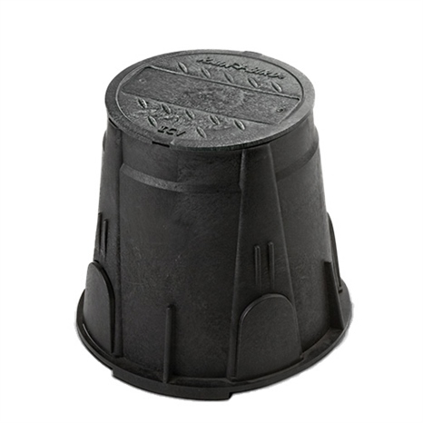 Rain bird 7" round valve box black lid only