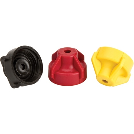 Teejet end cap - 2 psi (0.14 bar) yellow