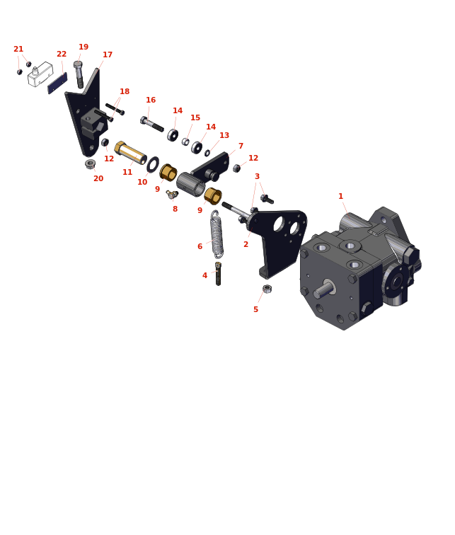 Toro Sand Pro 3020 Hyrdraulic Pump Mounting