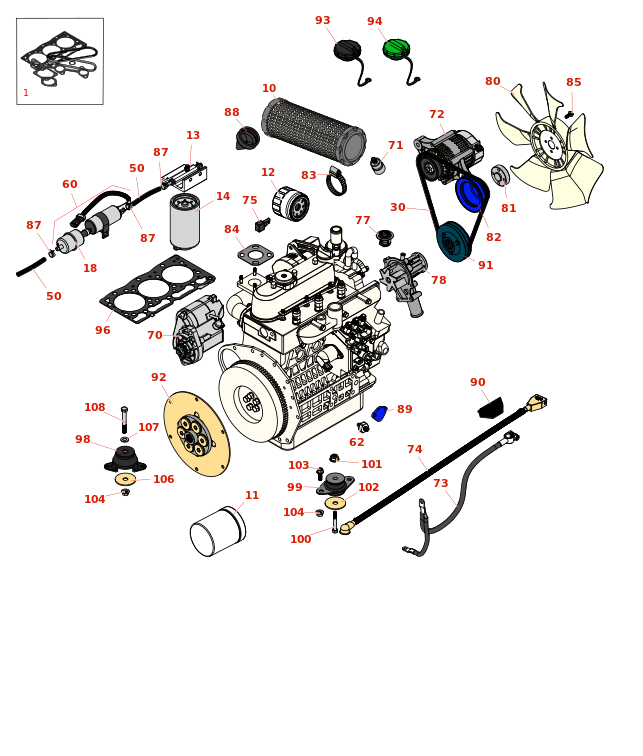 Toro Groundsmaster 360 Engine