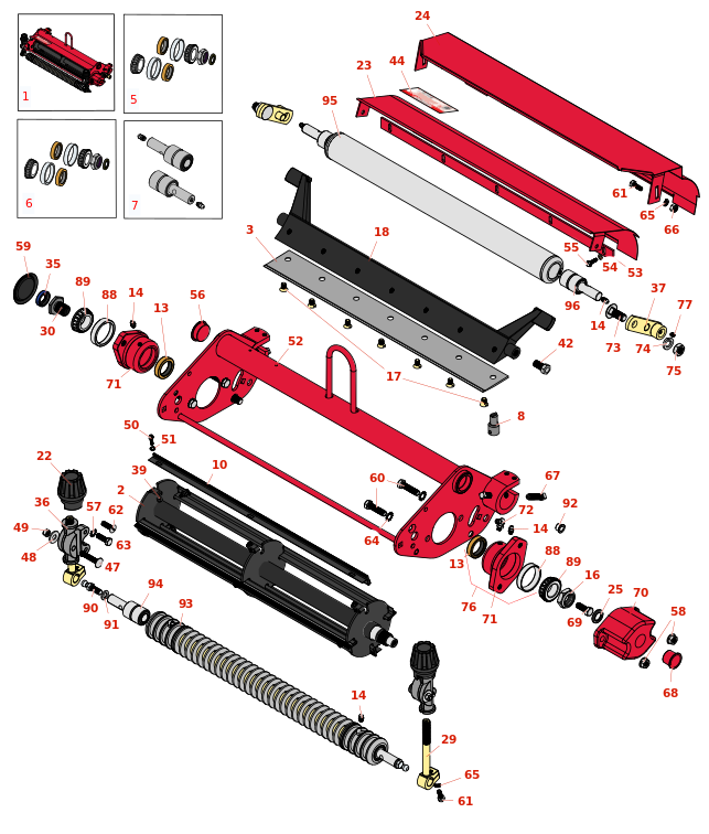 Toro Greensmaster 3050 Brush Reel & Bedknife