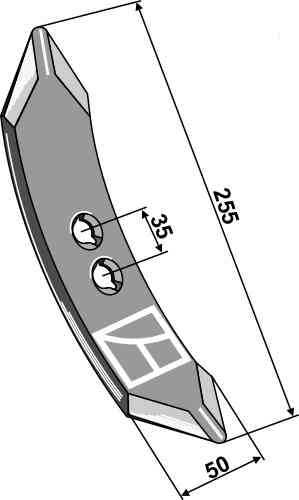 Huard share fitting for Huard 68105