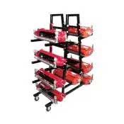 Greensmower cutting unit rack