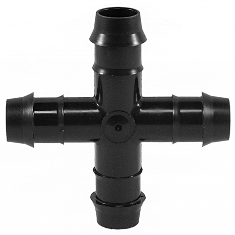 Rain bird xfd drip cross - 17 x 17 x 17 x 17mm barb