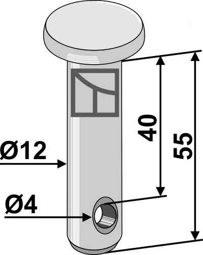 Clevis pin