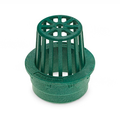 Rain bird 3 in round atrium grate - green