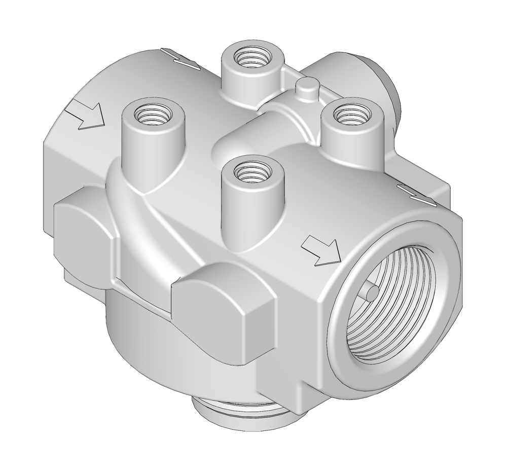 Filter head assy - hyd