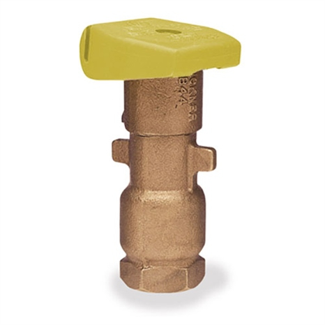 Quick coupling valve - yellow lock top