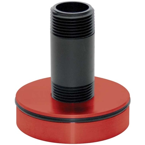 Underhill hosetap adapter - with 4in riser (nipple) 1in npt threads - fits all toro 630 - 660 - 730 - 760 - 830 - 860 and dt series golf sprinklers with 1in inlet