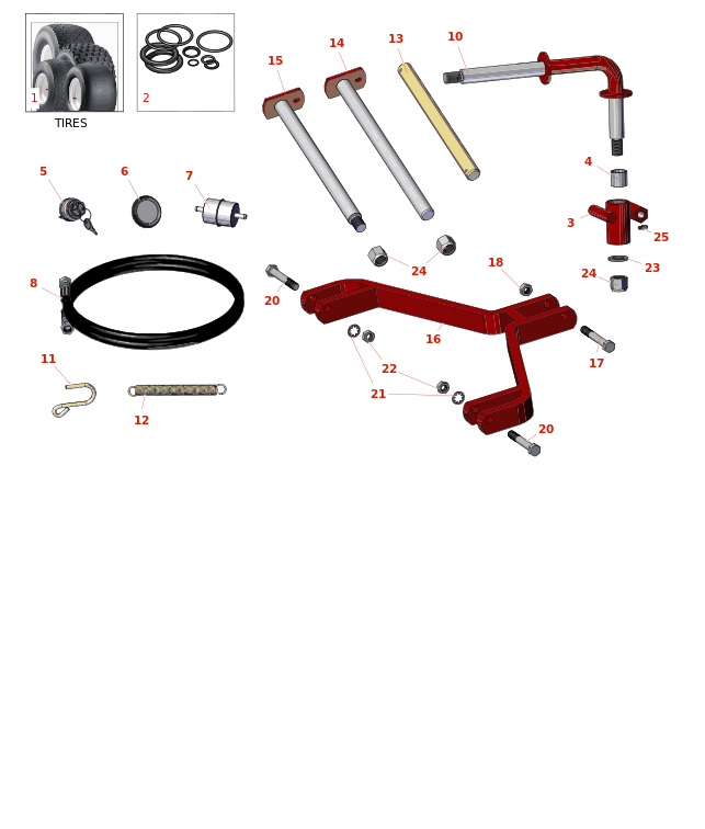 Toro Parkmaster Traction Unit