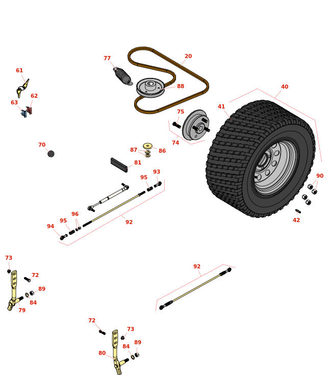 Toro Z Master Professional 6000 Steering & Drive