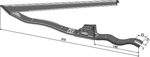 Ährenheber ASX127 geeignet für New Holland 89815614