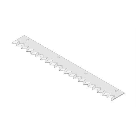 CUT-OFF BLADE - SERRATED 21-1/2 X 2.75