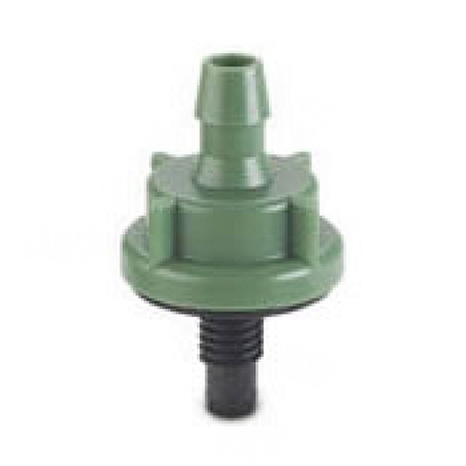 Rain bird pressure-compensating module - green 10gph 10-32 thread x barb