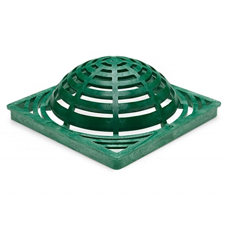 Rain bird 12 in square atrium grate - green