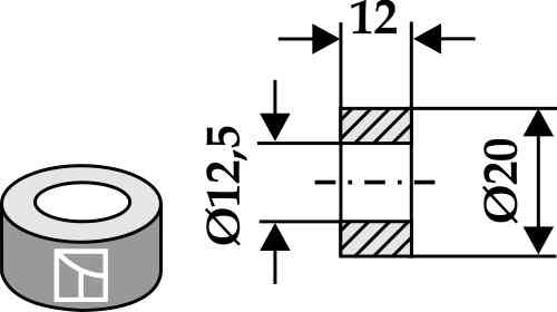 Buchse 63-brn-03