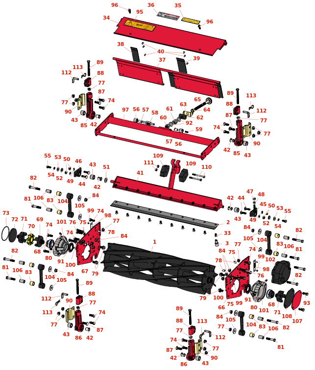 Toro Reelmaster 3100-D Reel & Bedknife