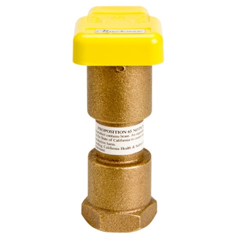 Valve - 1 1/2" quick coupler yellow