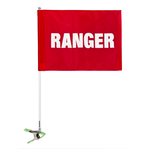 Flag - cart id ranger red/white