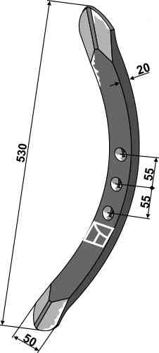 Point - 530 fitting for Väderstad 447152-1 / 447152