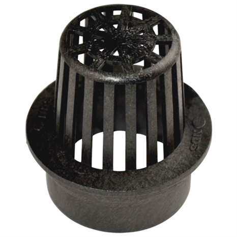 Atrium grate - 6" black