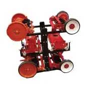 Fairway cutting unit rack