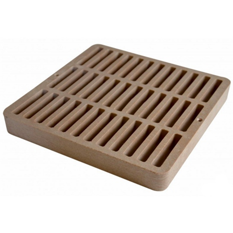 Square grate - 9" sand